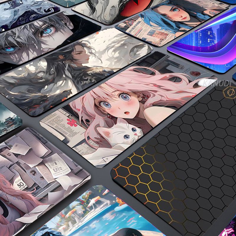 CSGO电竞游戏鼠标垫高颜值fps便携新款学生宿舍加厚键盘垫桌垫男