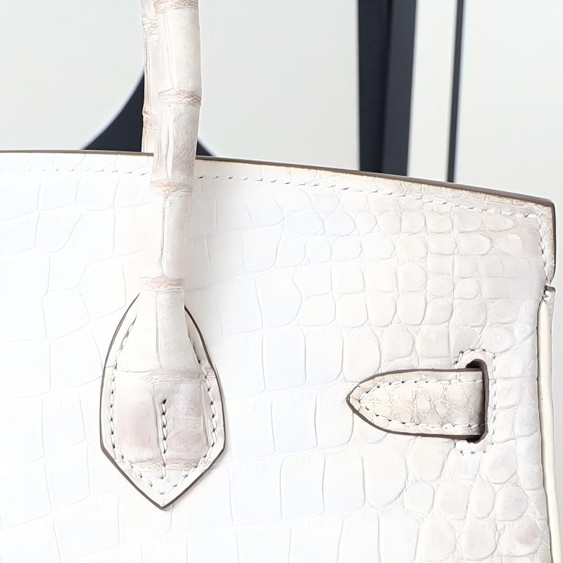 时代品牌【马 B/K 喜马拉雅25】暹罗鳄鱼皮手提包 D10864