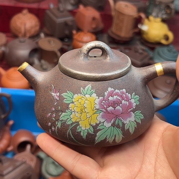 紫砂茶壶瑕疵也是我的最爱