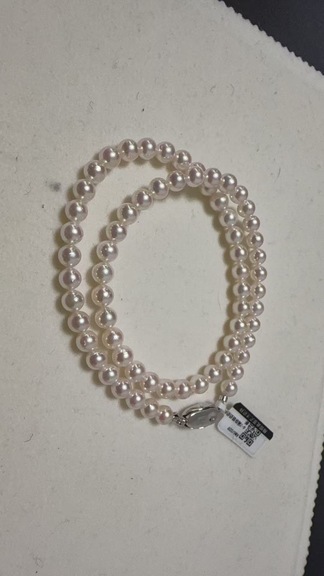 【闪购商品】海水akoya珍珠6-7满珠项链·奶奶的脸