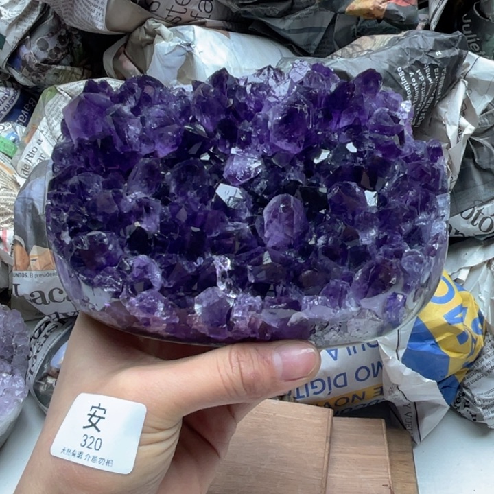 未镶嵌珠宝半成品紫晶