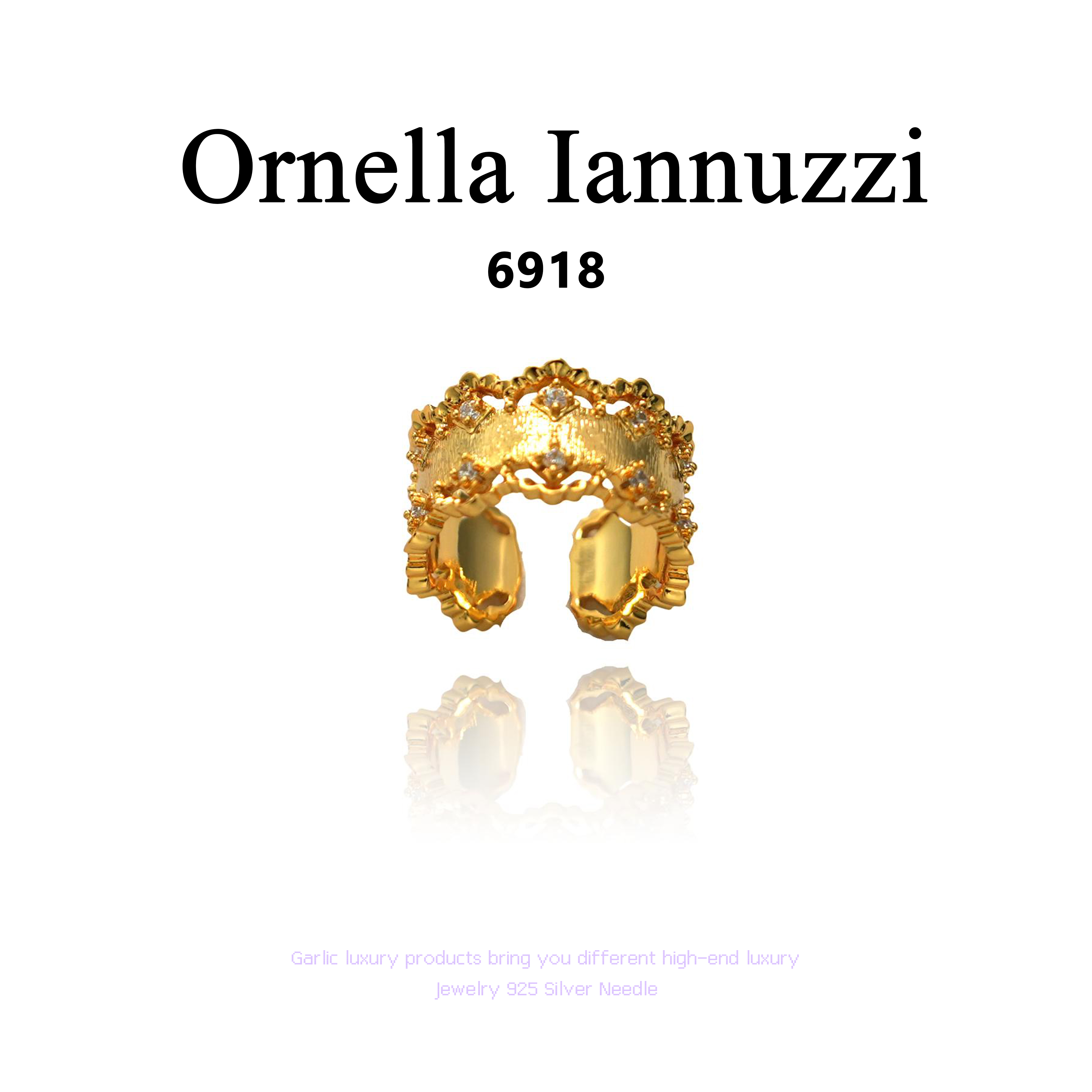 铜合金戒指 Ornella Iannuzzi戒指~6918