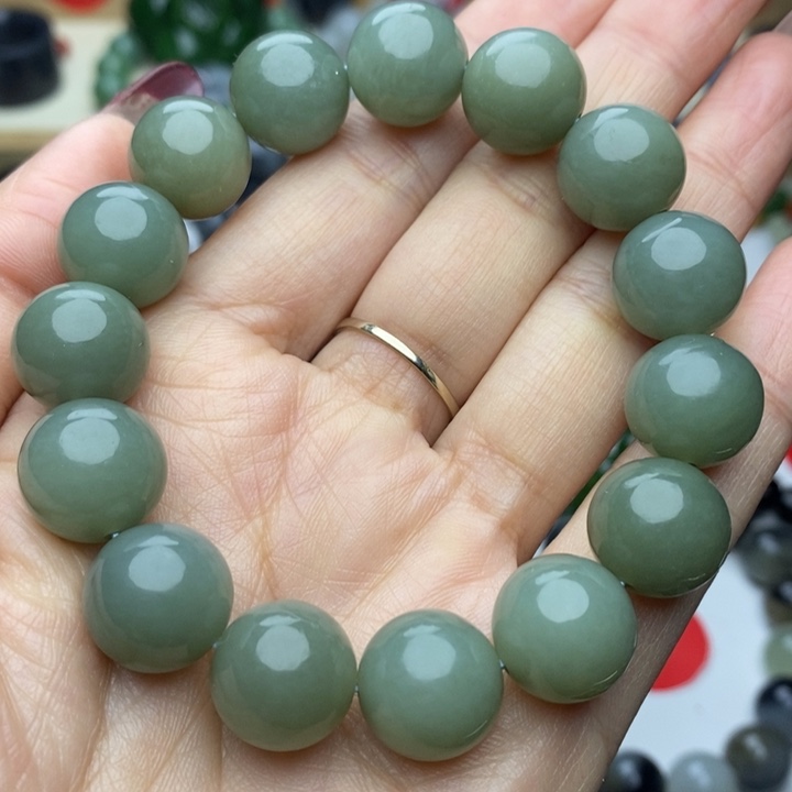 和田玉手串未镶嵌