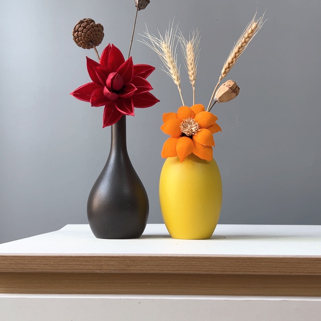 瓶花瓶带花高度20-30厘米左右