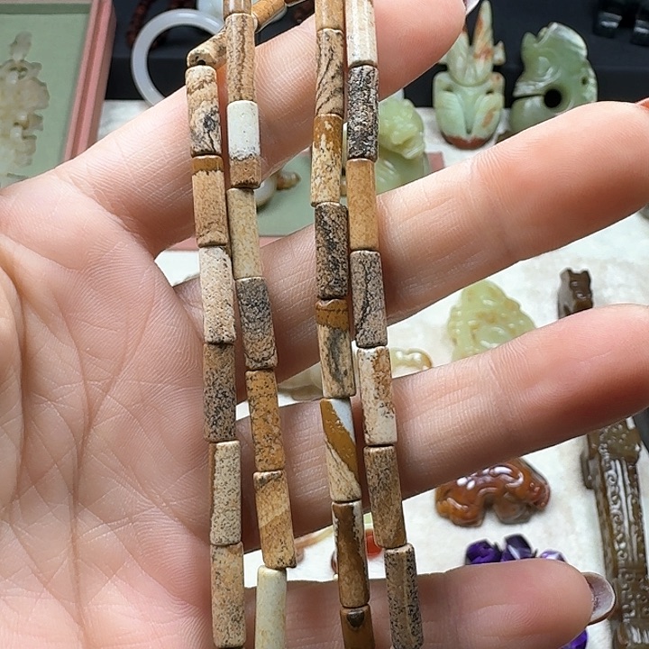 和田玉（糖玉）车挂未镶嵌