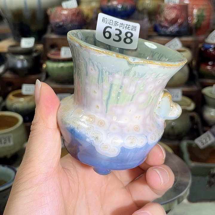 红陶内口径6高度8