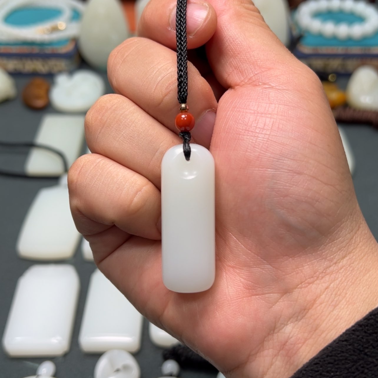 【闪购商品】和田玉（糖玉）颈饰未镶嵌