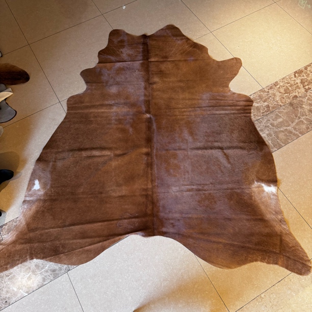 【本尼家】P63 240*220cm专拍牛皮地毯家用轻奢手工