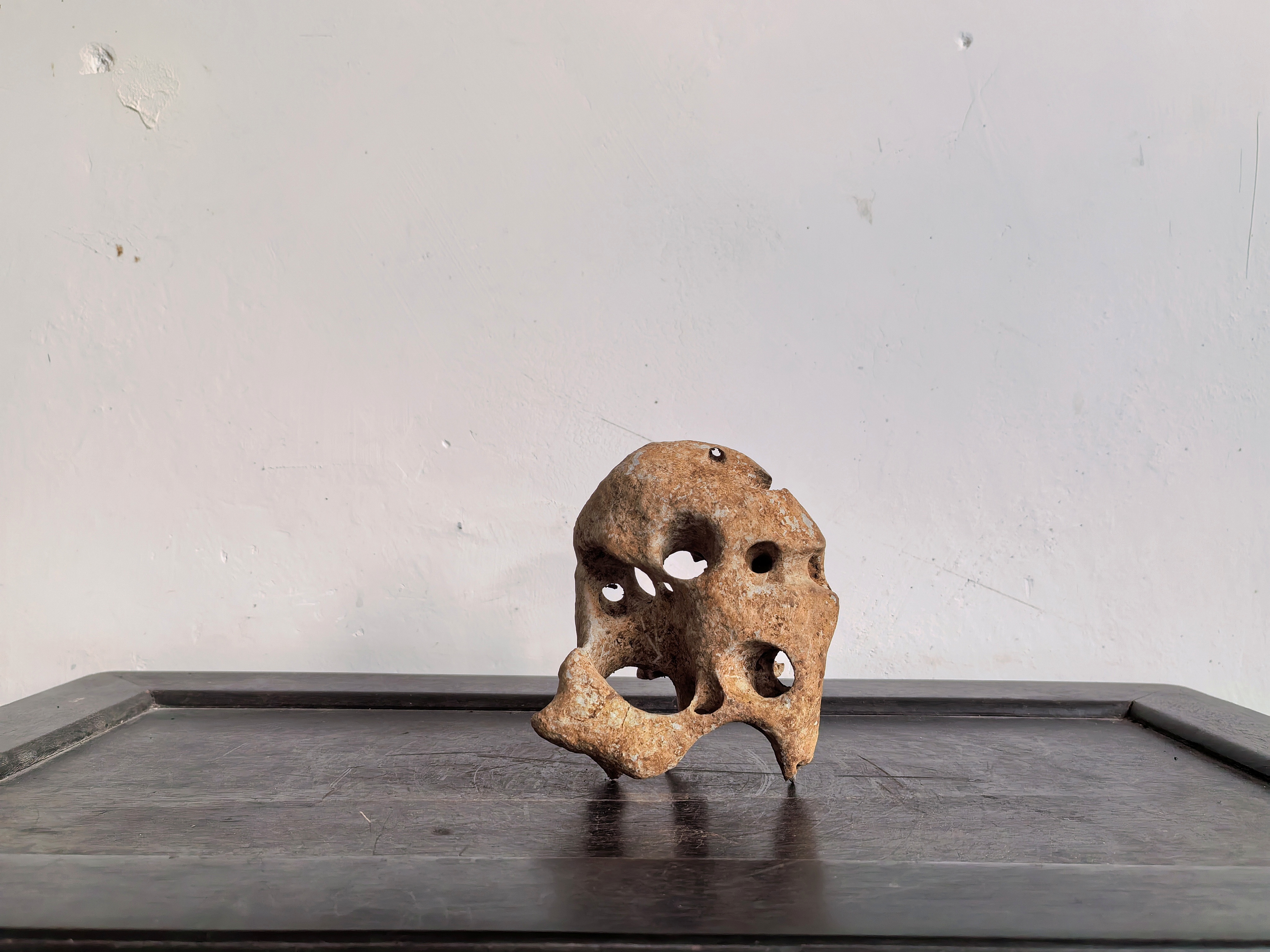 墨太湖摆件，文房摆件