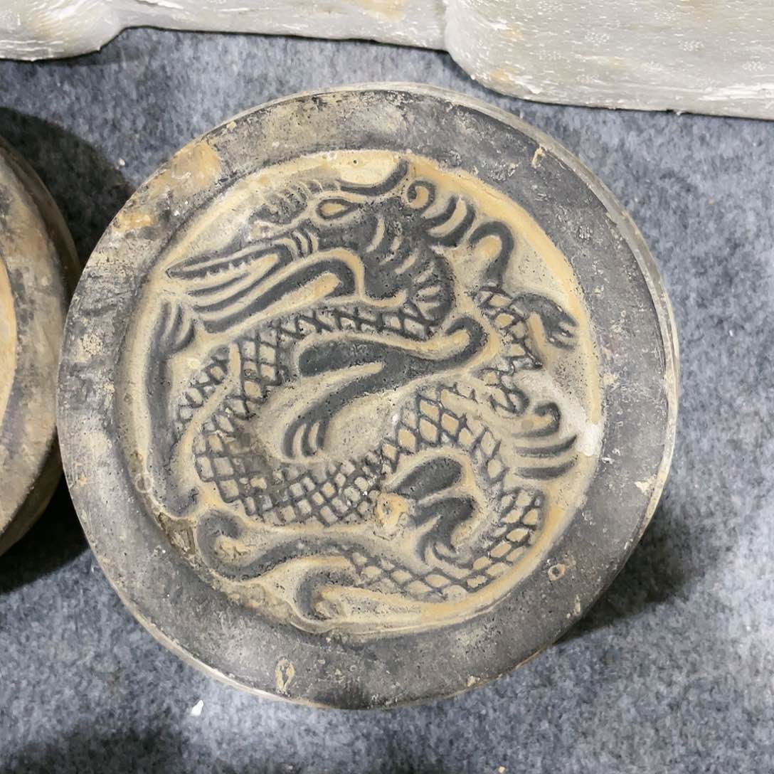 瓦当摆件摆件茶的