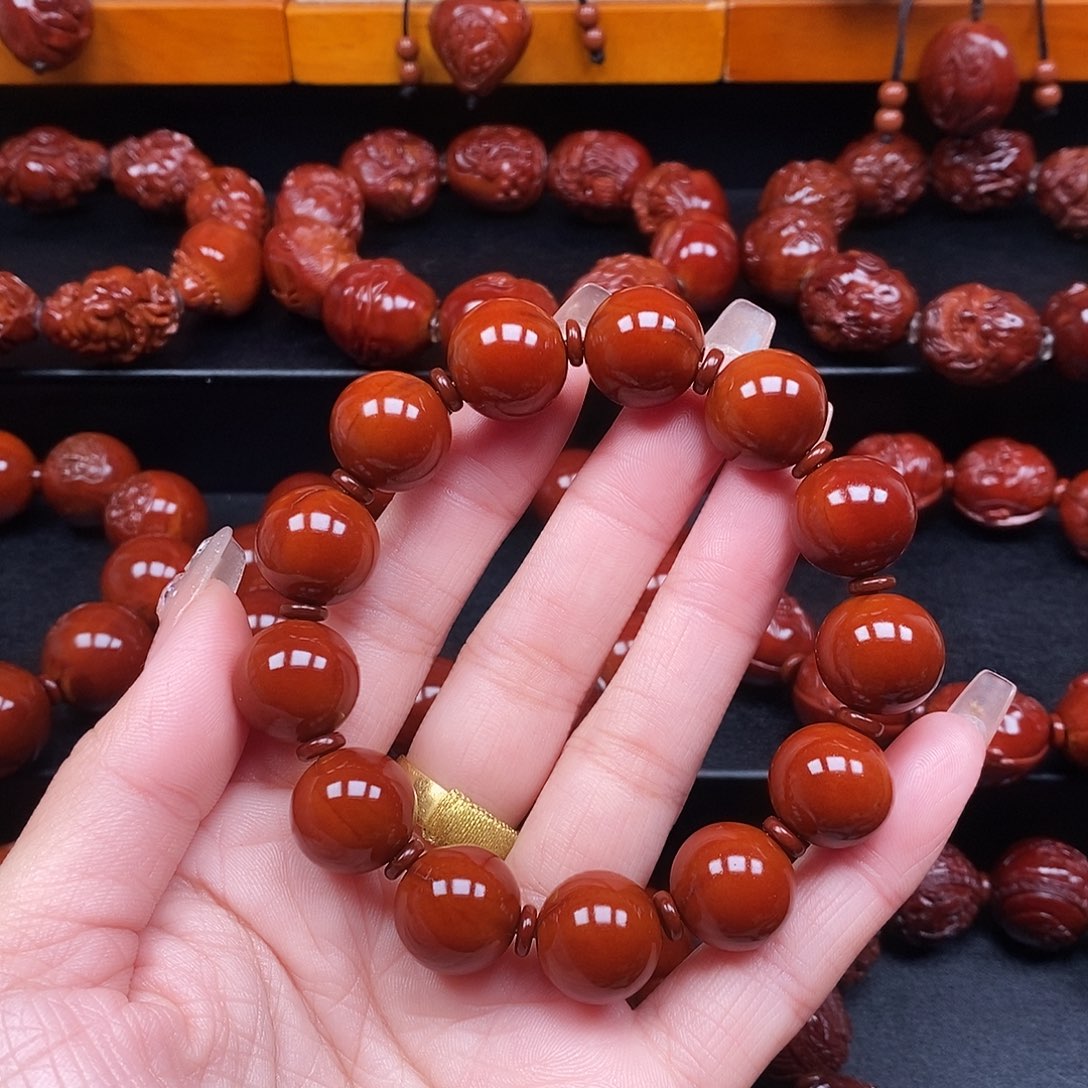 橄榄核手串?*温13605698599