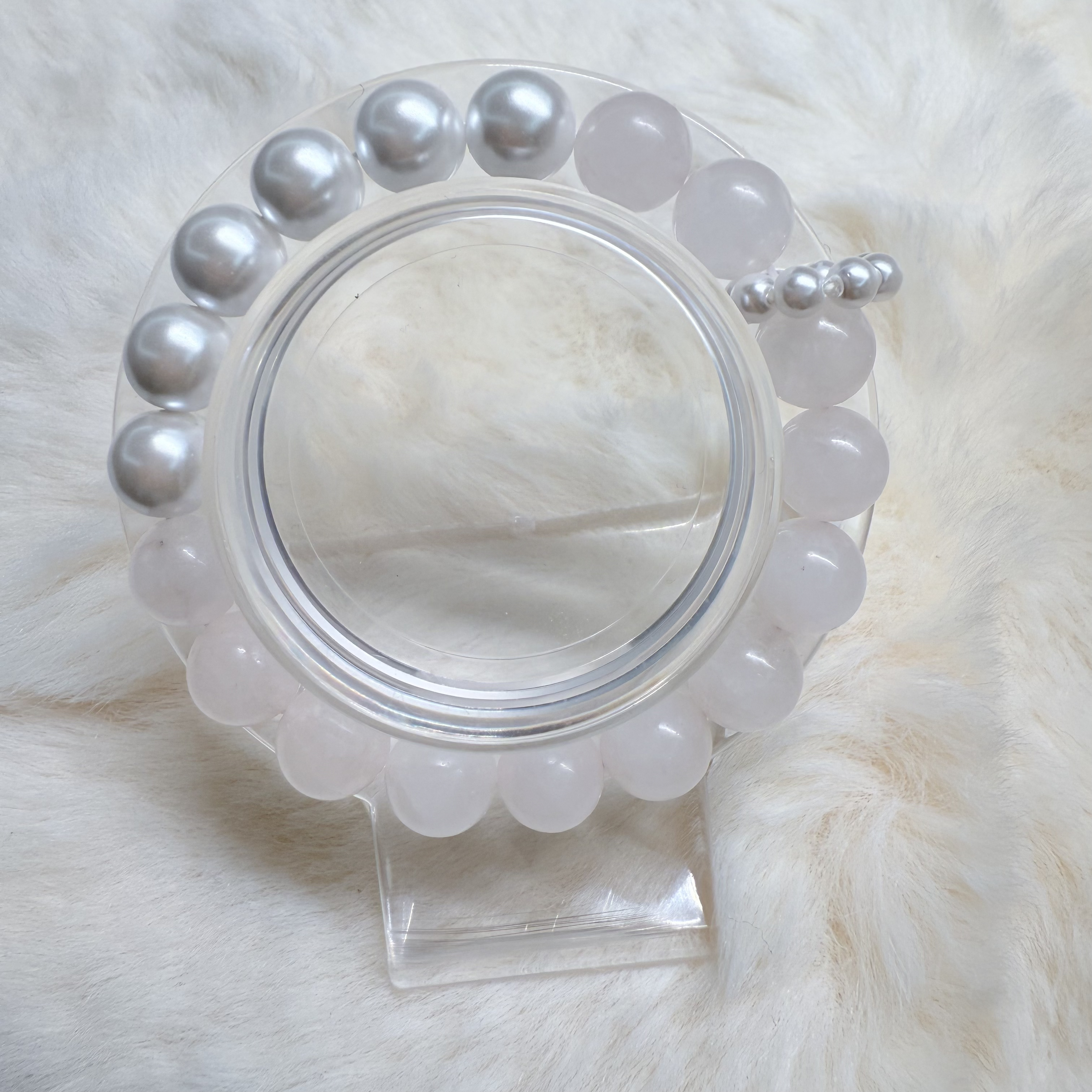 马达加斯加粉水晶10mm