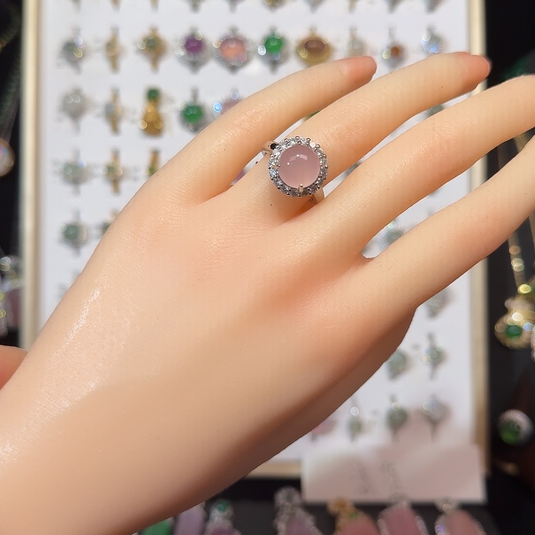 玛瑙/玉髓戒指合金