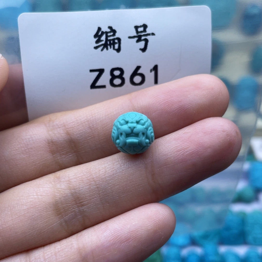绿松石珠宝奇石银S925镶嵌