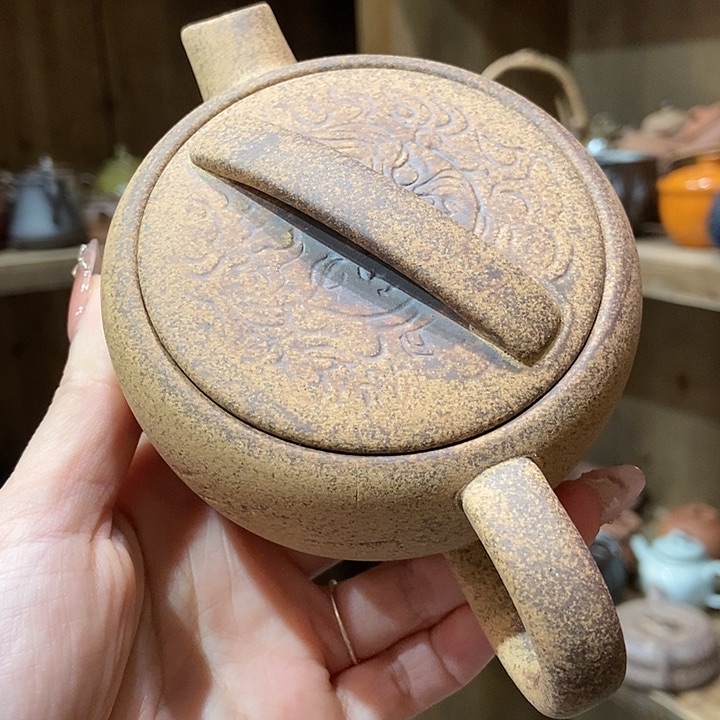 柴烧老岩泥高端茶器