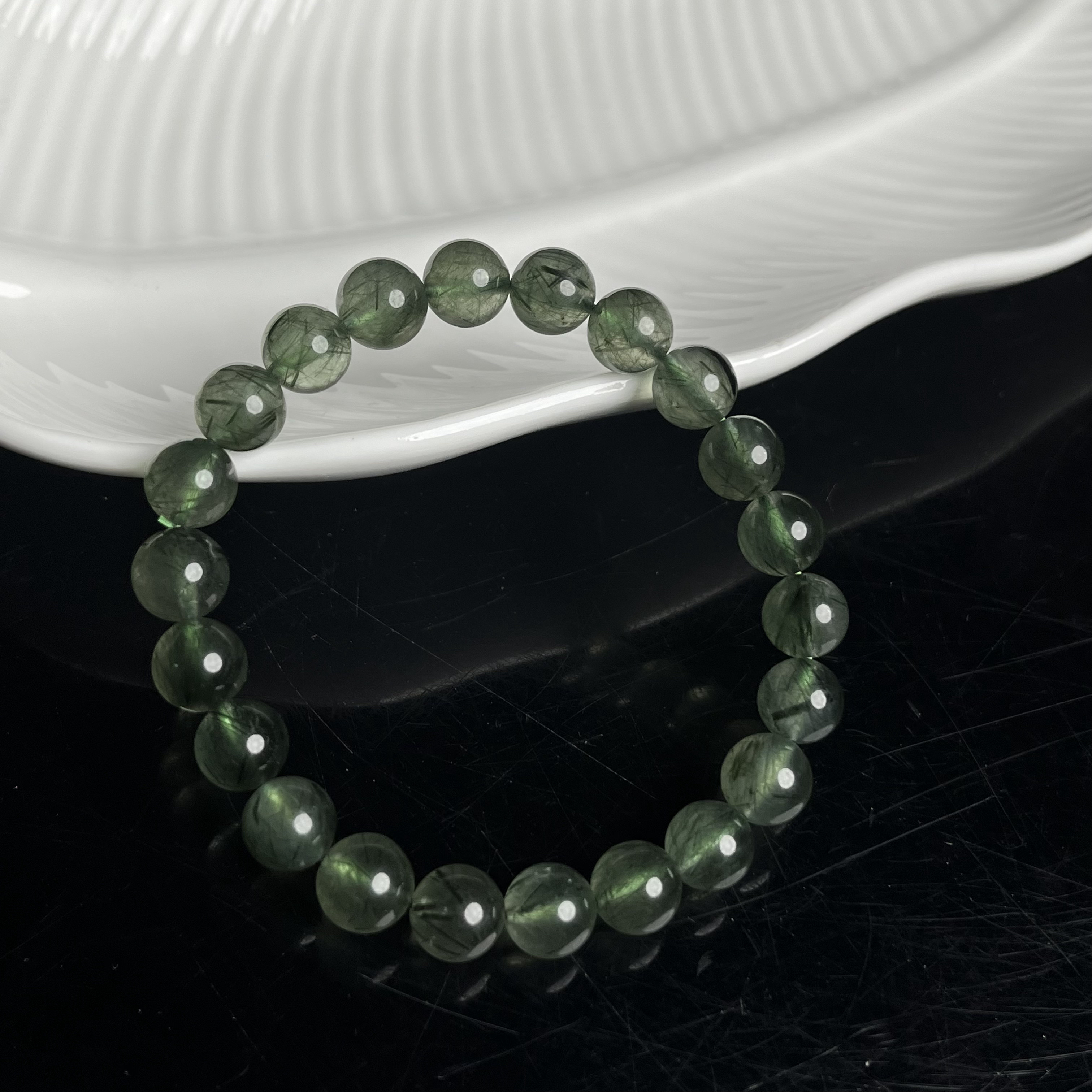 净体绿发手串J5007多样性发其一