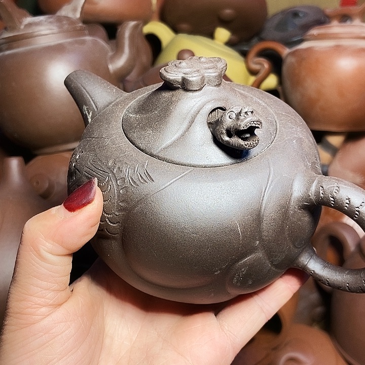 全手工制作宜兴紫砂壶