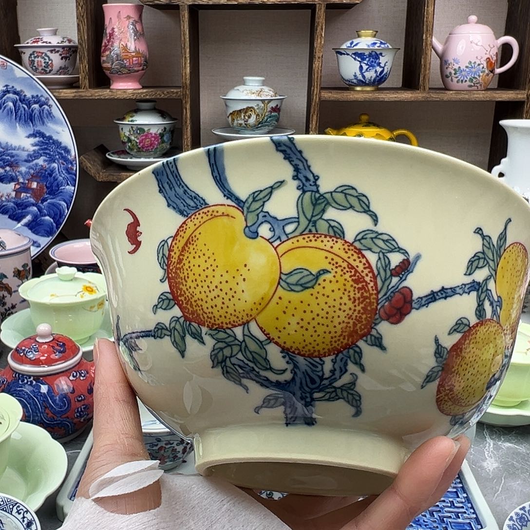 陶瓷摆件景德镇陶瓷567老厂瓷30