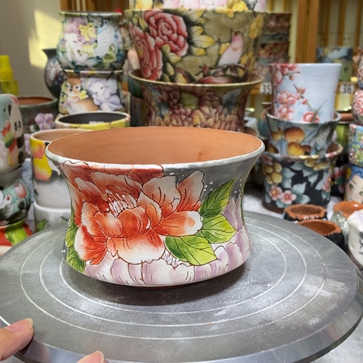 景德镇艺术手绘作品