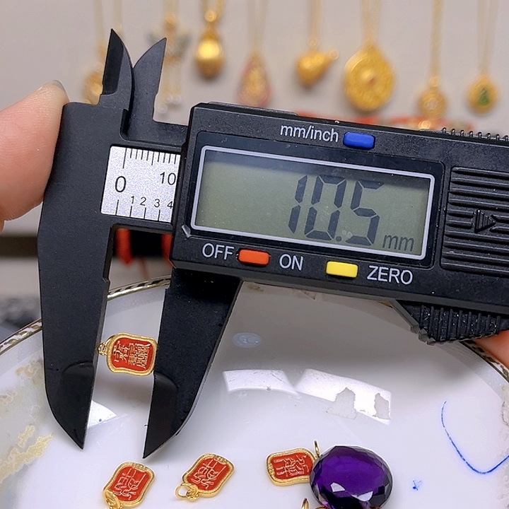 紫晶颈饰银S925镶嵌紫晶925镶嵌104