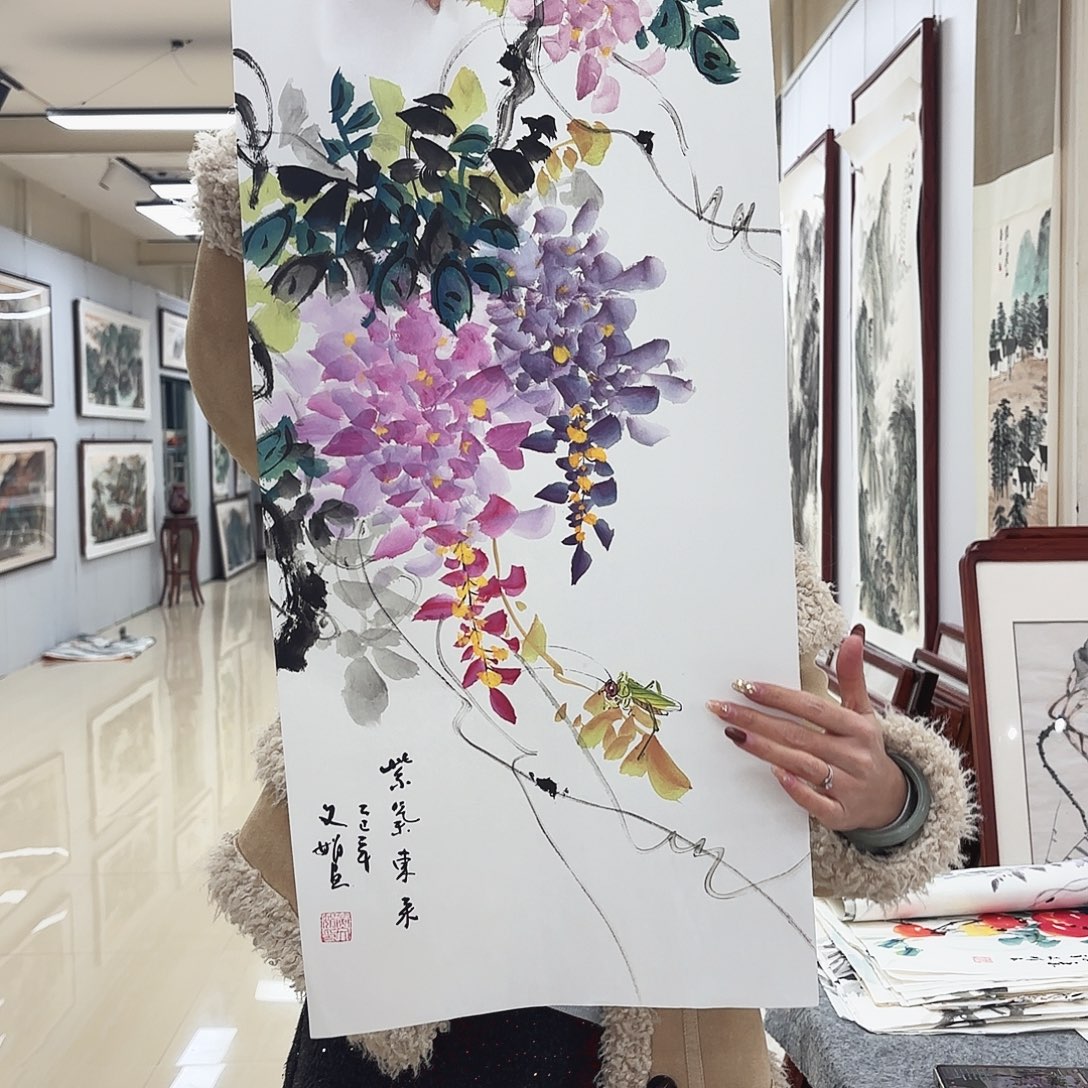国画国画作品展。国画作品集