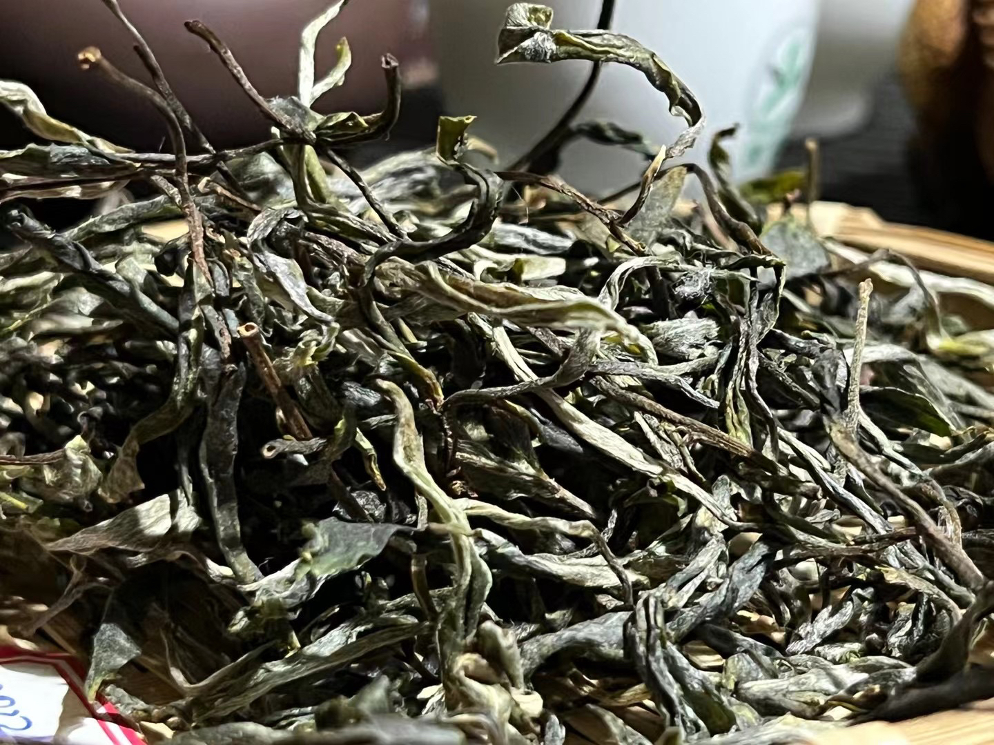 2023年临沧茶区西半山懂过、香竹林一类古树纯料各100克散料