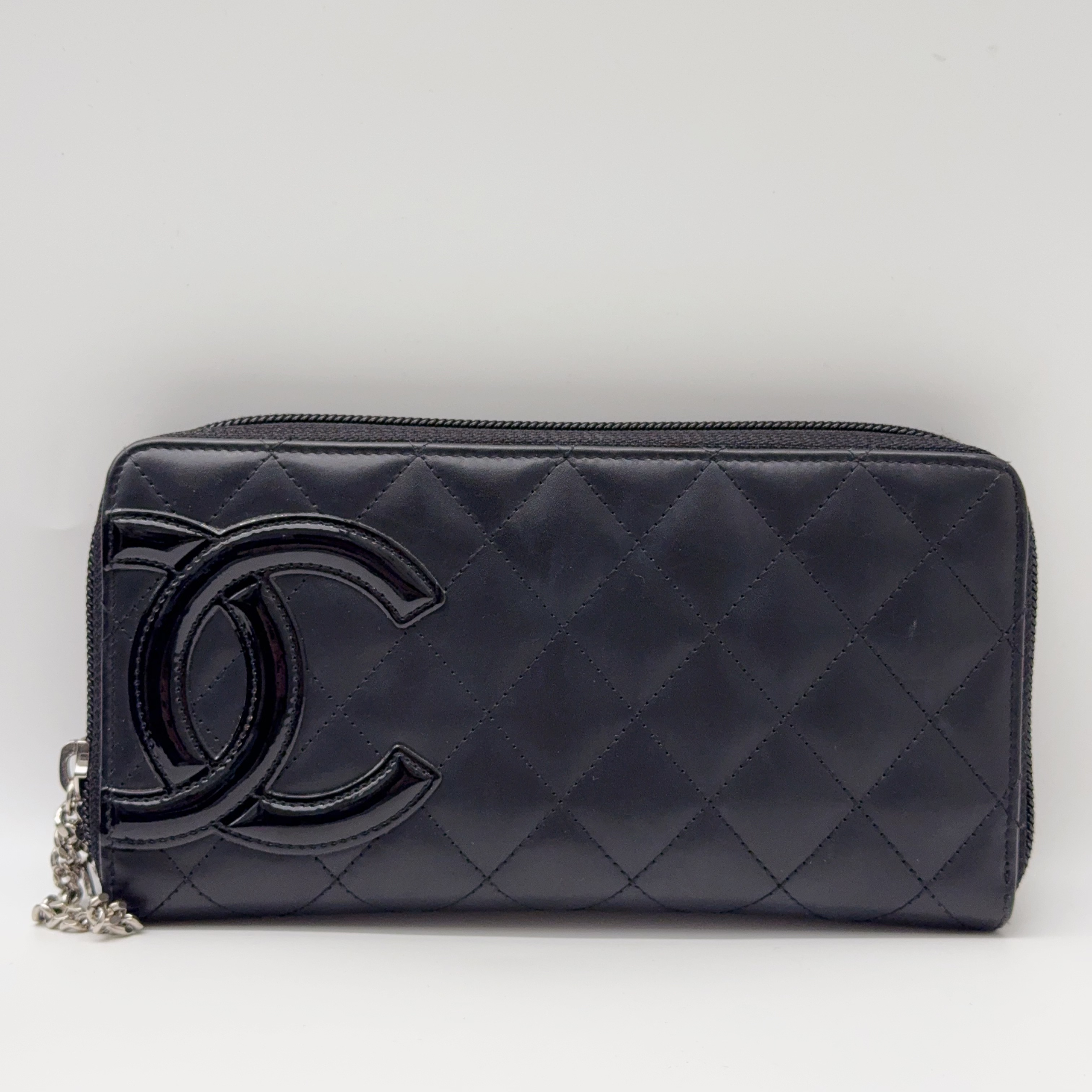 95新 Chanel/香奈儿 Chanel 康鹏钱包黑色
