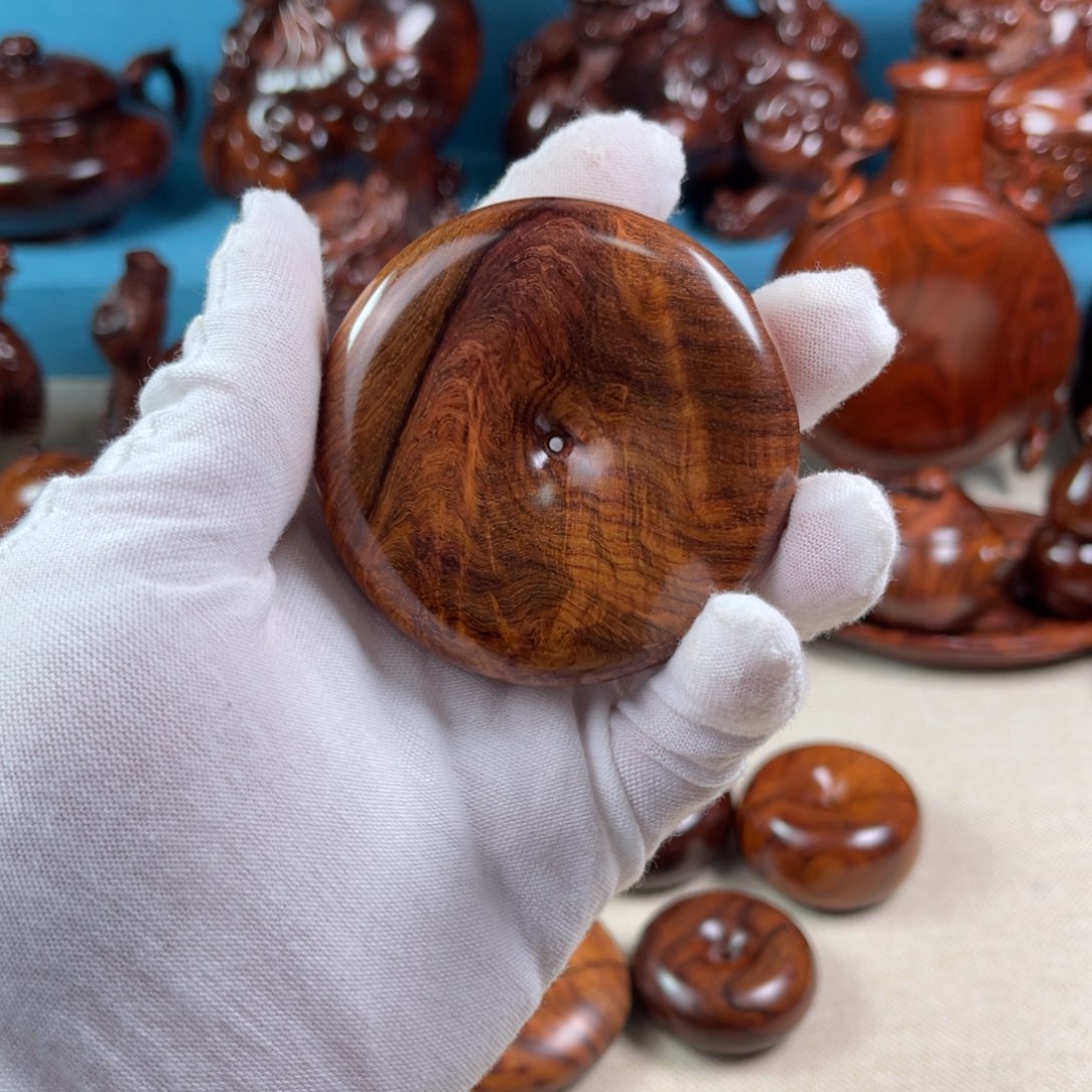 黄花梨/降香黄檀把件用****2平安扣