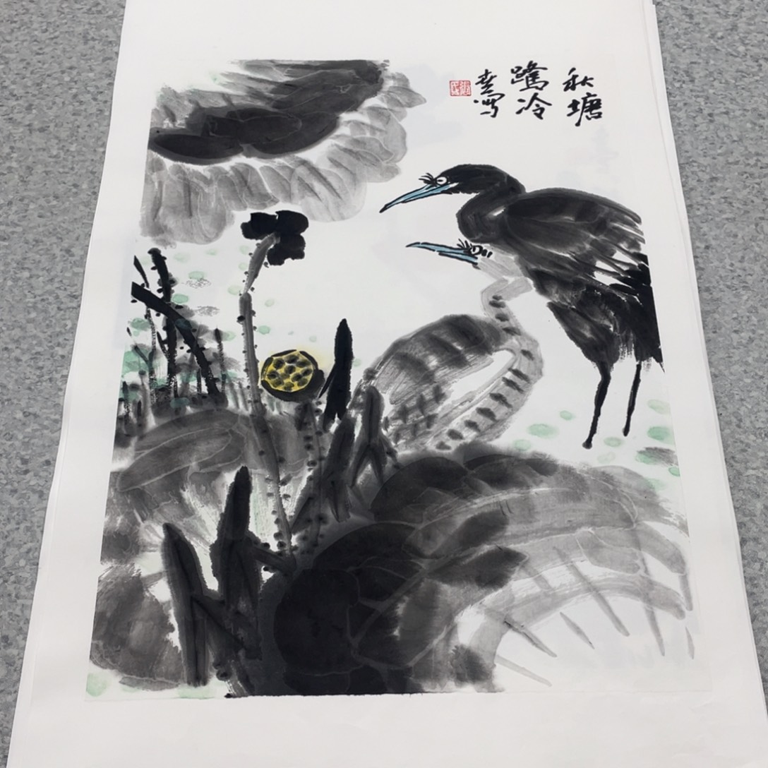 国画1.4平尺国画作品