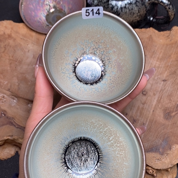 茶盏建窑建盏主人杯514