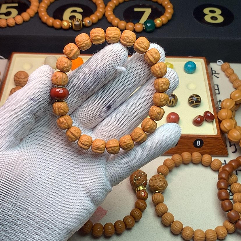 【闪购商品】猴头核桃手串蛤蟆