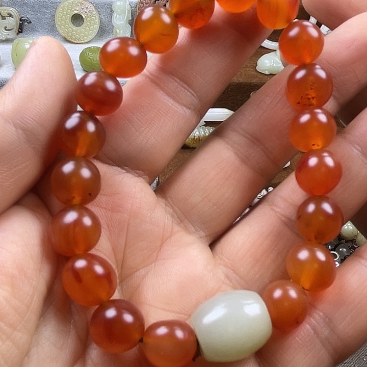 玛瑙/玉髓未镶嵌颈饰