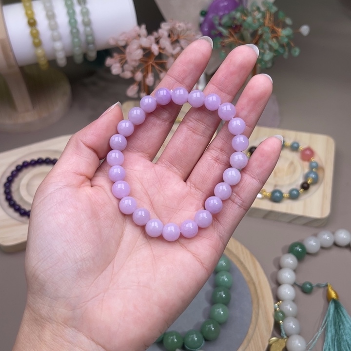 *****石英质玉合金手链