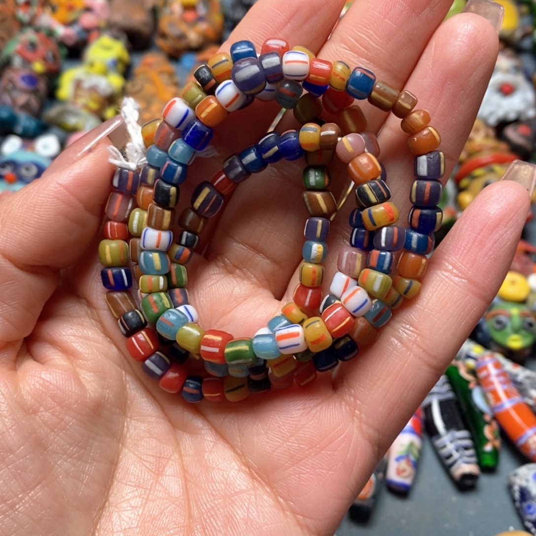 琉璃颈饰印度尼西亚链子