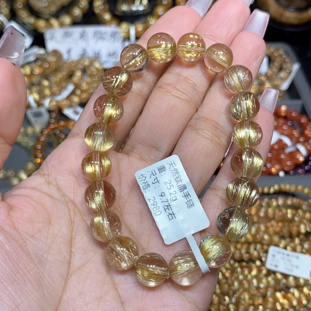 水晶手链未镶嵌文**丽芊