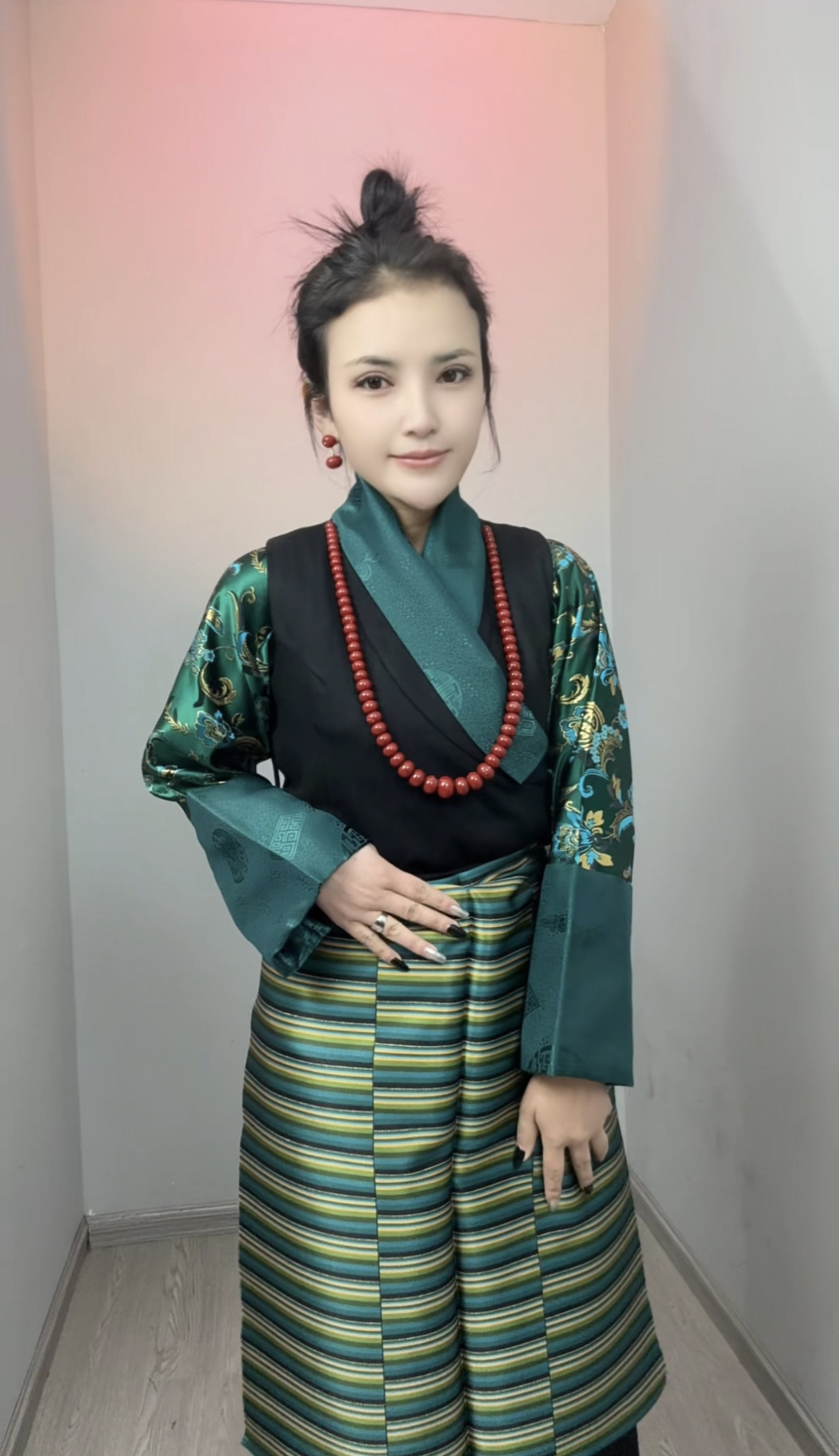 【次卓】“二号”民族服饰三件套（衬衣➕邦典➕藏袍）