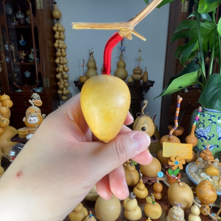 甜甜哒小草莓型葫芦响籽