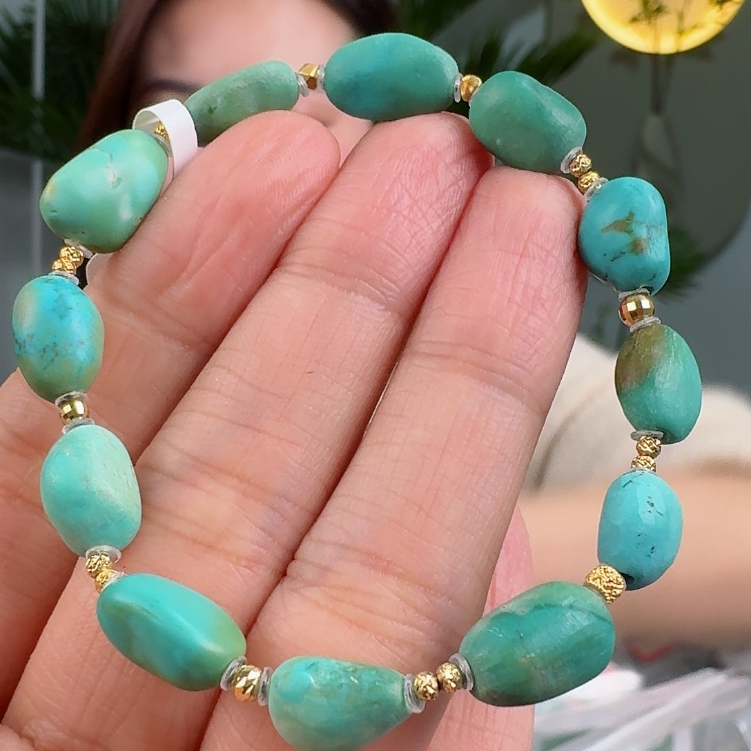 绿松石珠宝奇石未镶嵌