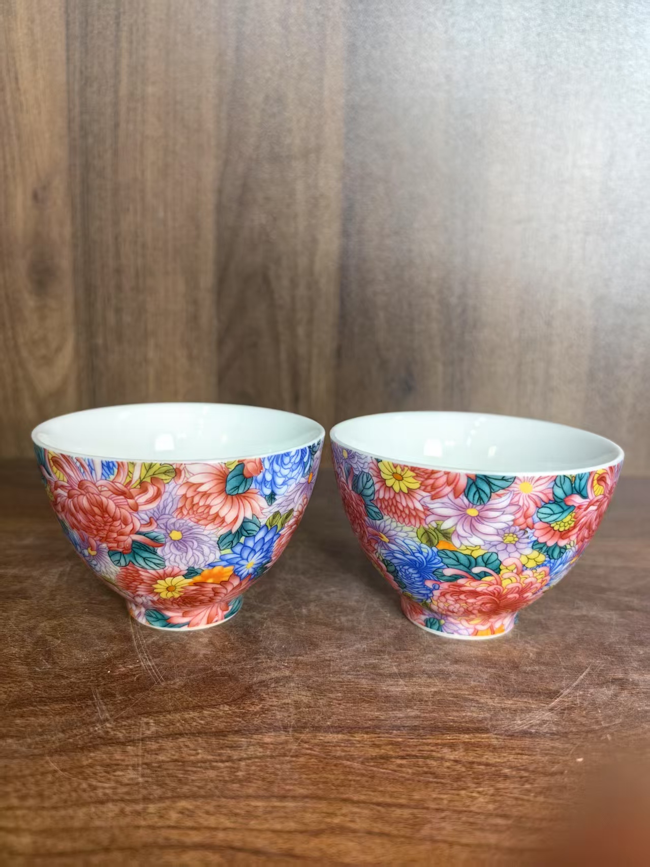 A024景德镇制陶瓷主人杯一对