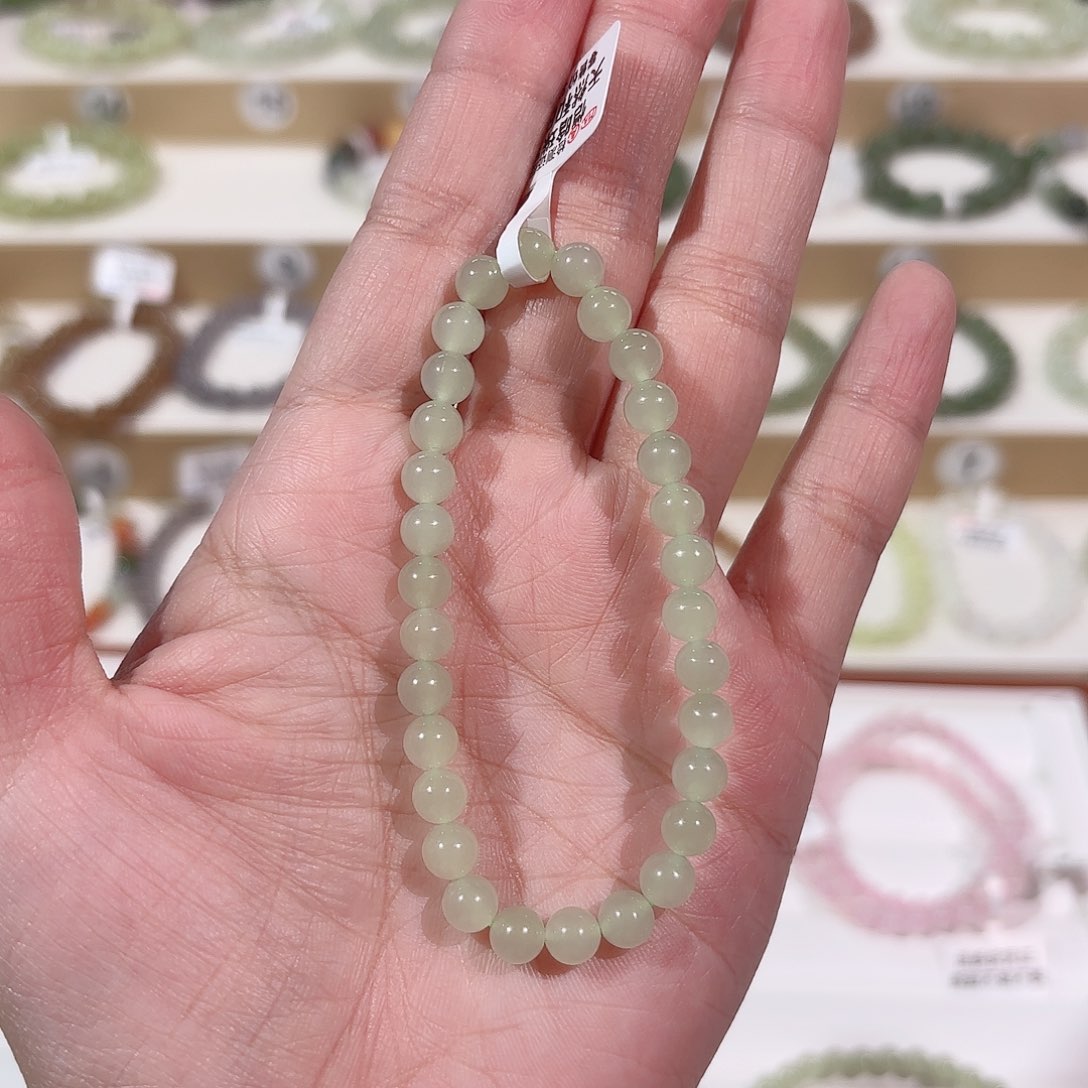 和田玉手链未镶嵌a