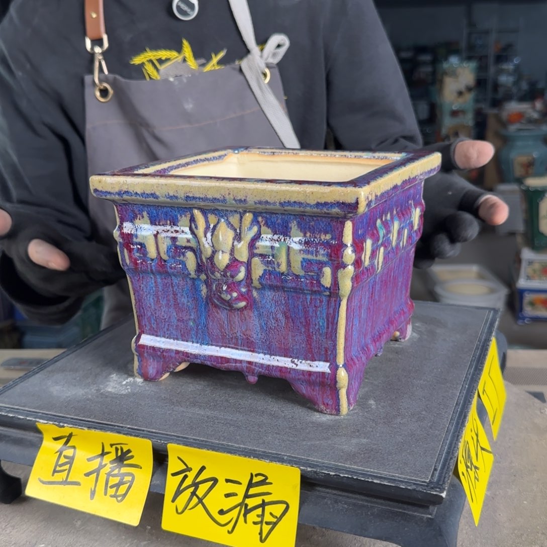 一风堂石湾花盆。