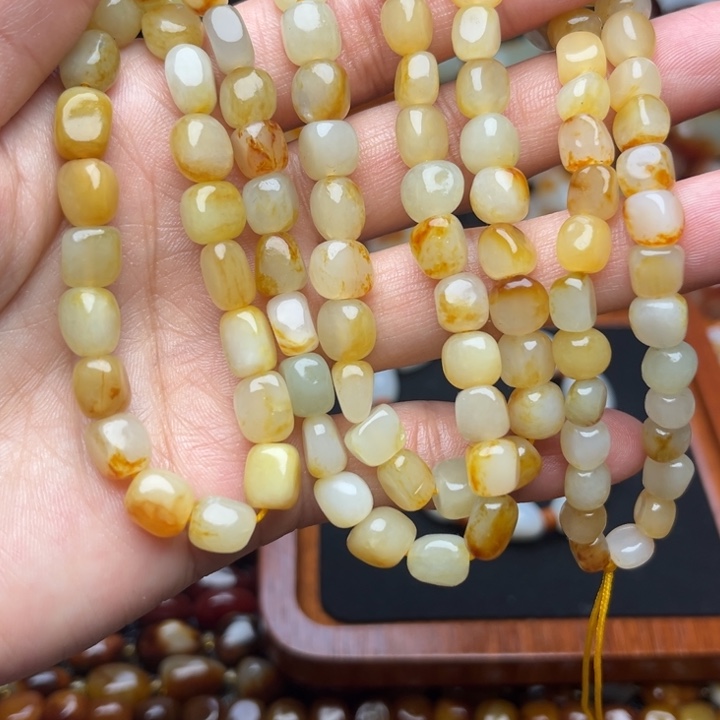 北***北和田玉未镶嵌手链