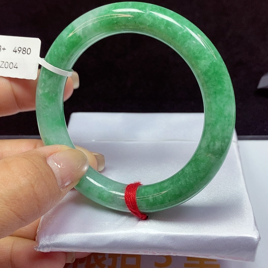 翡翠手镯未镶嵌翡翠手镯53圈