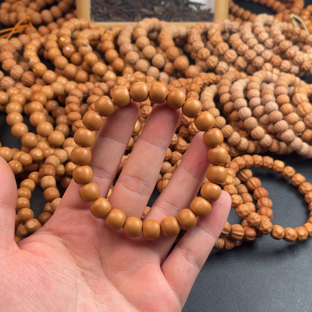 时***客猴头核桃手串反油油点龙炎老型 时间