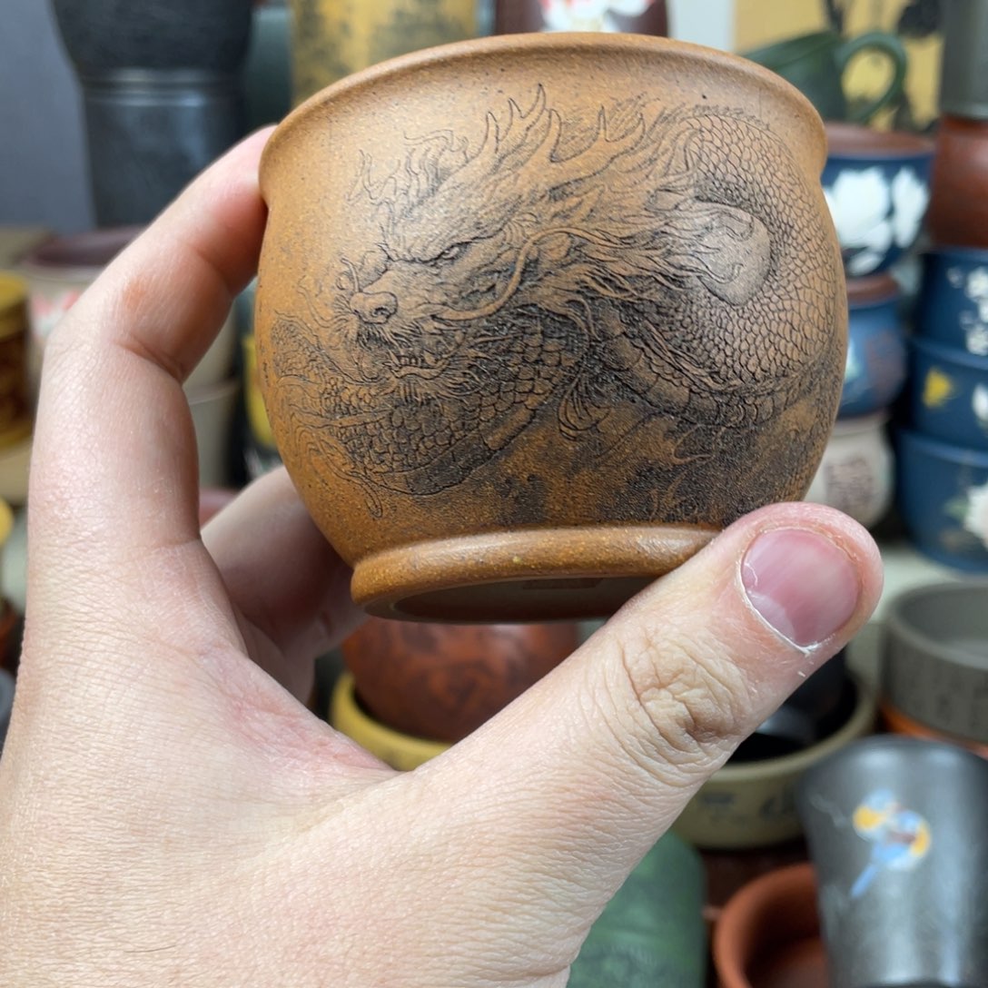 紫砂茶杯紫砂茶杯