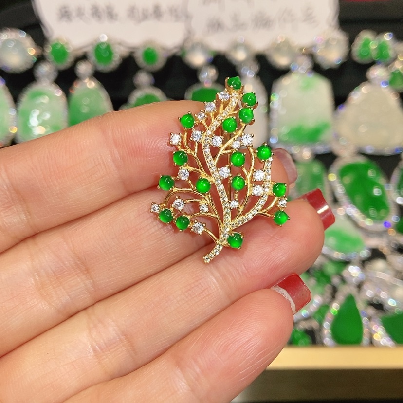 【闪购商品】颈饰未镶嵌翡翠天然翡翠