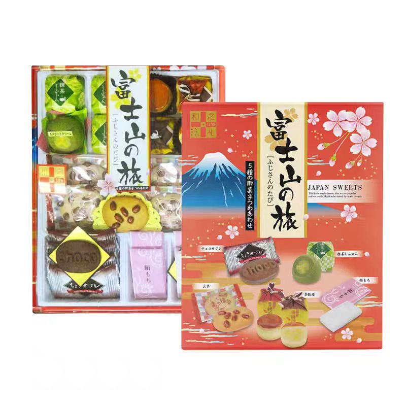【临期】日本进口富士山之旅糕点礼盒387克【25年8月11日】