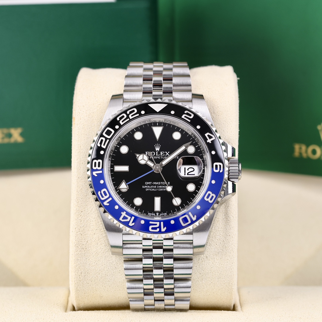 95新 Rolex/劳力士 126710 40mm 五珠国米圈 2019年保卡
