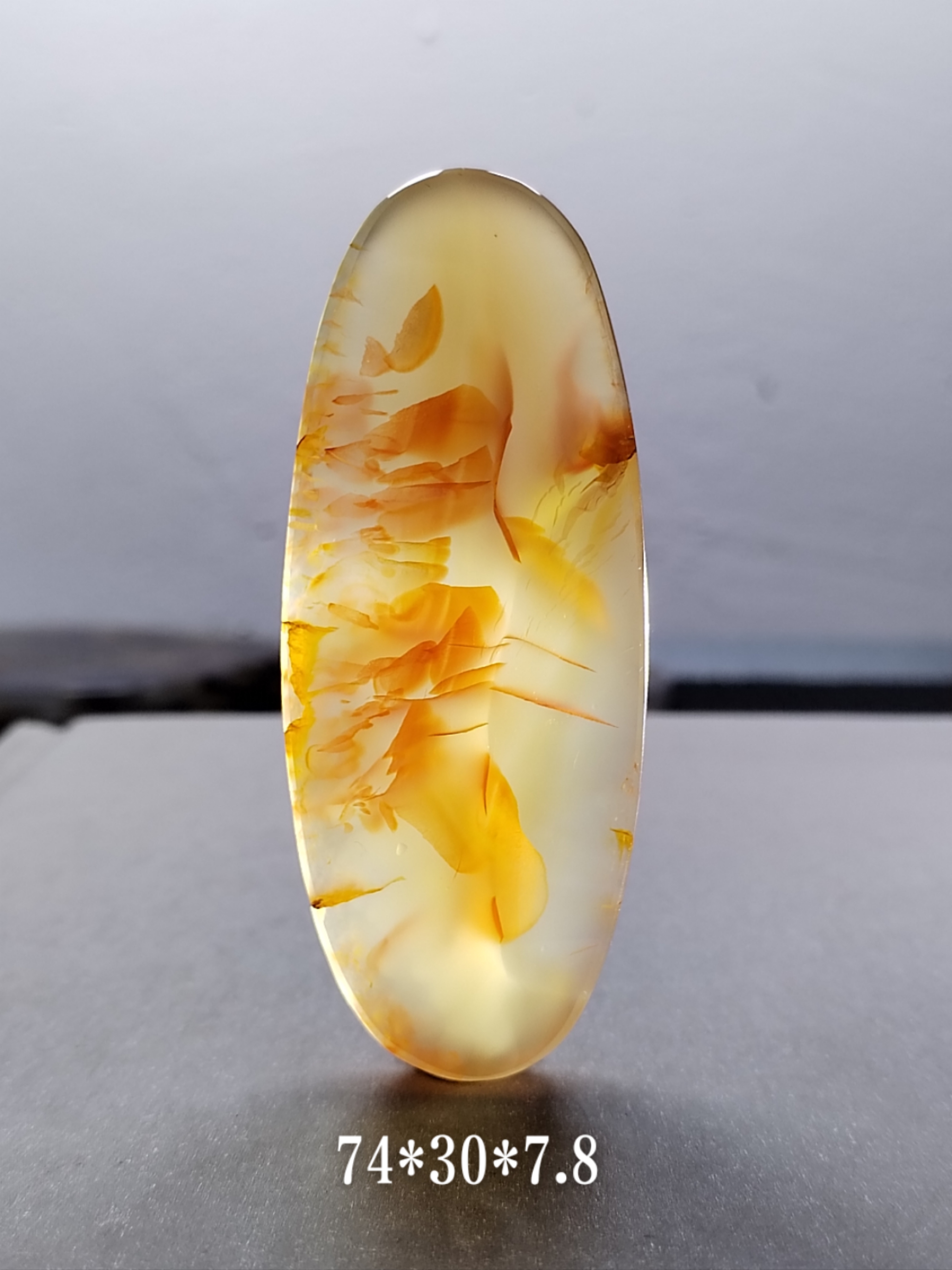 天然海洋玉髓龙纹小摆件上新货