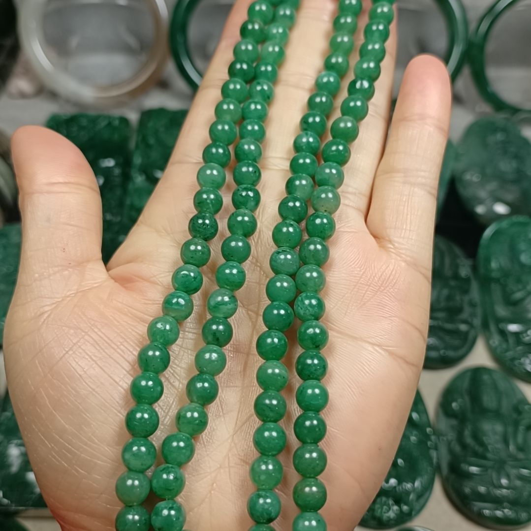 独山玉未镶嵌108☆7